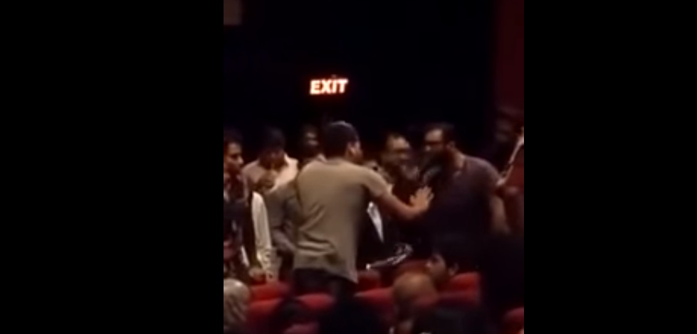 Video grab from the viral video Video grab from the viral video